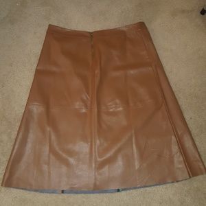 Who What Wear Skirts - Faux leather midi skirt Who What Wear Skirts - Faux leather midi skirt